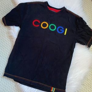 COOGI Rainbow Colorful Men’s Logo Graphic Tshirt